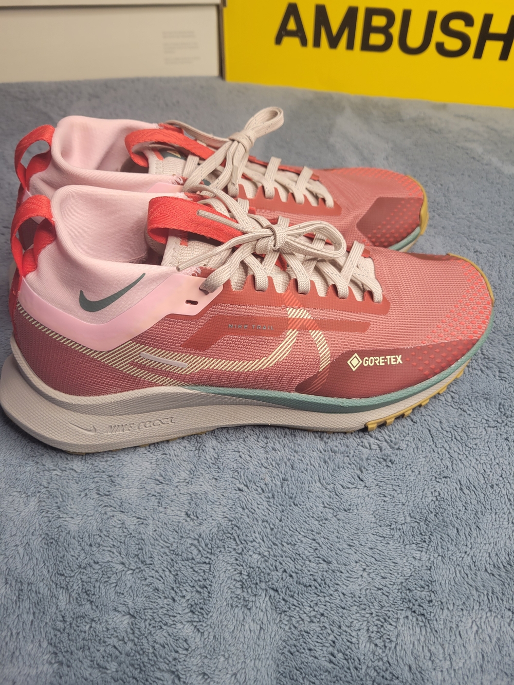 Nike React Pegasus Trail 4 Canyon Rust/medium Soft Pink Fb2194-600 - Picture 3 of 8